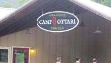 camp ottari sign