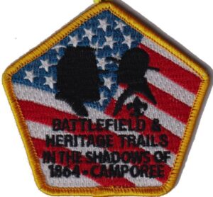 Battlefield District 2022 In the Shadows of 1864 Caamporee Patch