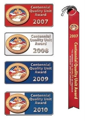 Centennial Quality Unit Awards