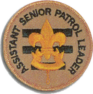 Assistant Senior Patrol Leader Position Patch