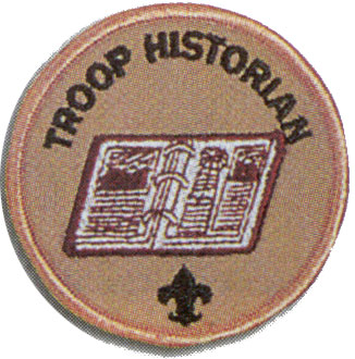 Troop Historian Position Patch